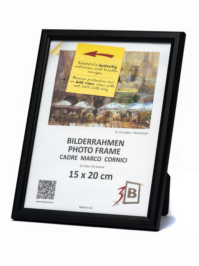 Angebot des Tages: Bilderrahmen JENA - Schwarz - 15x20 cm 🖼️
