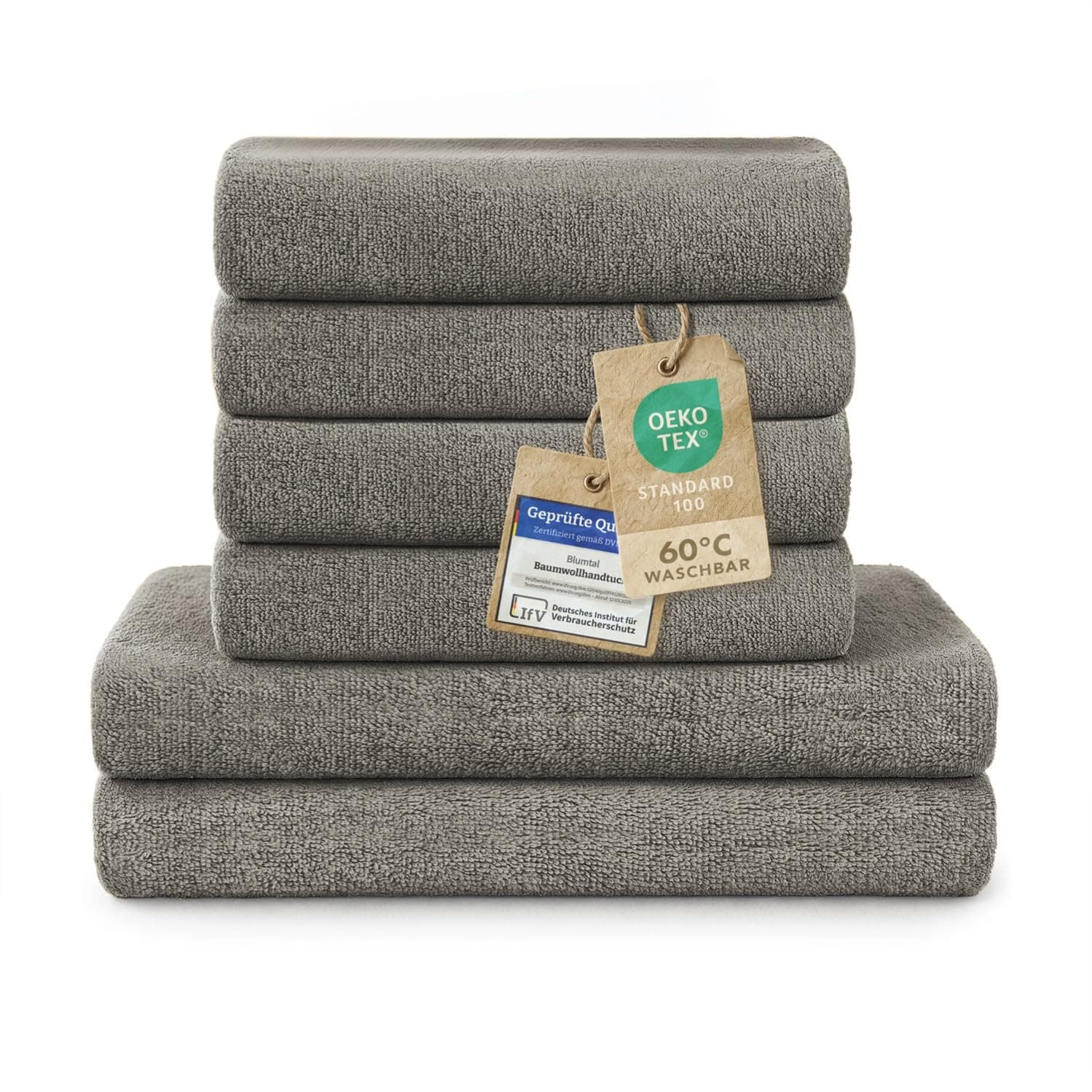 Blumtal Premium Frottier Handtücher Set - Ultra saugstarkes Frottiertücher Set 🛁🌟
