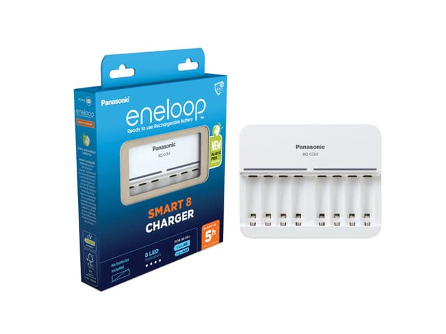 🔋🔌 Eneloop Smart Ladegerät: Lade 1-8 AA/AAA NI-MH Akkus in 5 Stunden! 🔌🔋
