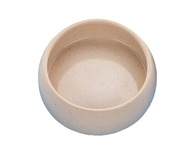 🐶🐱 Nobby Keramik Futtertrog für Hunde und Katzen, 1000 ml, creme - Sonderangebot!