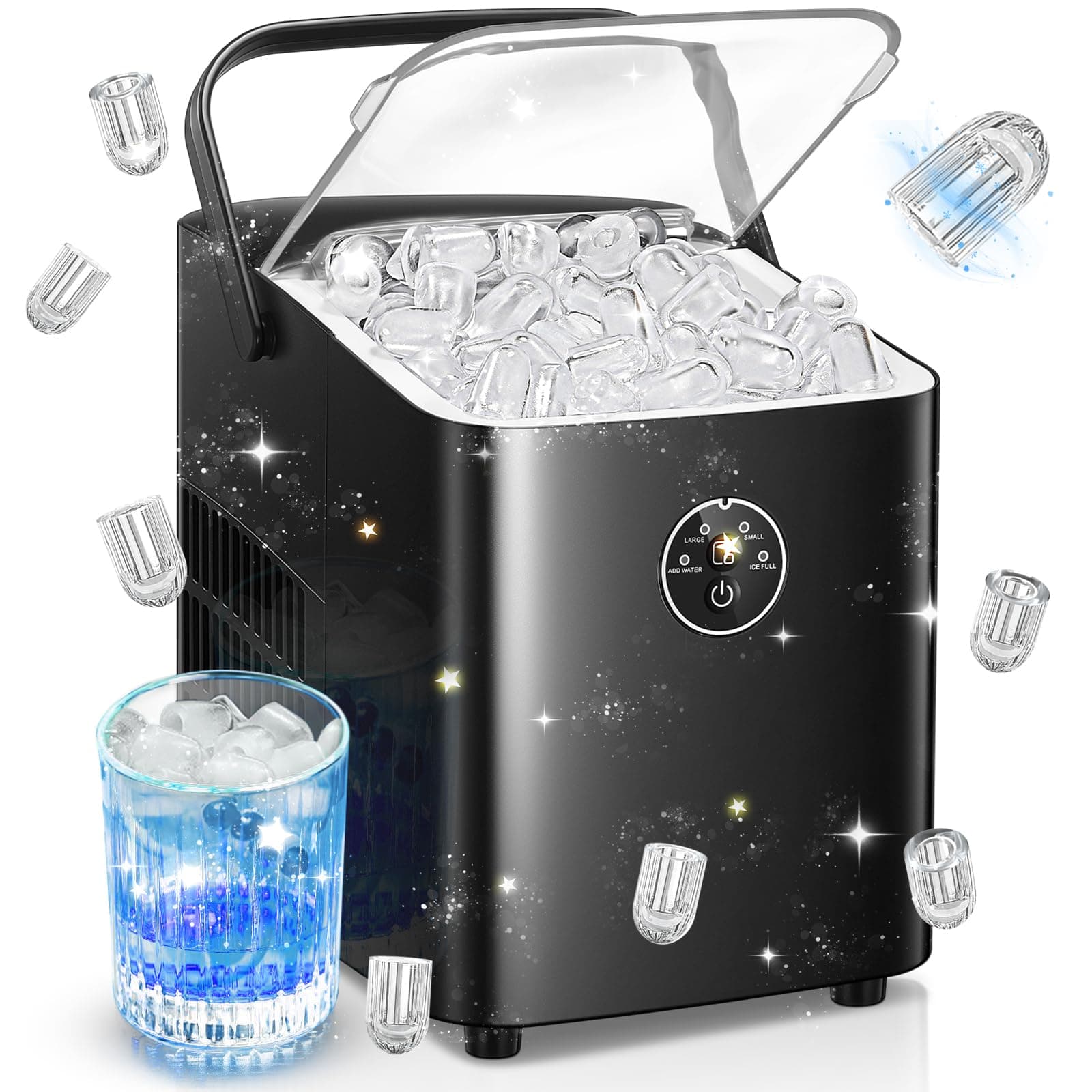FOHERE Eiswürfelmaschine 14 kg 24 Stunden 🧊🎉