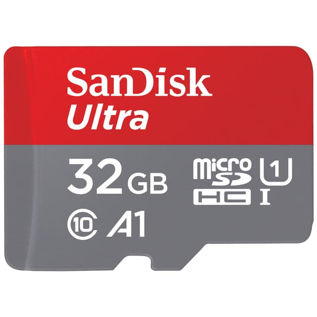 SanDisk Ultra Android microSDHC UHS-I Speicherkarte 32 GB + Adapter