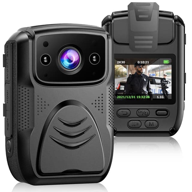CAMWORLD 4K Body Cam 40MP Körperkamera 📹🚨