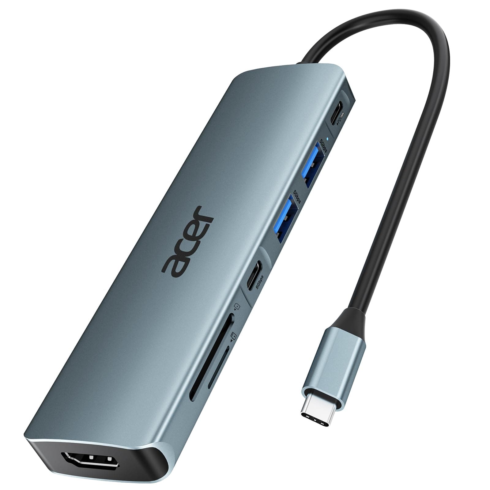 Acer USB C Hub 7IN1 Multiport Adapter 🚀