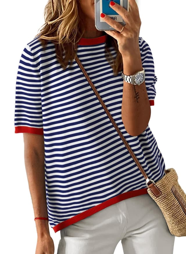 Cuptacc Tshirt Damen - Sommer Basic Tops | Damenmode 🌸👚