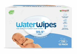 WaterWipes plastikfreie, originale Reinigungstücher für Babys, 720 Stück (12 Packungen) 🌿👶 Angebot bei HelloDeals