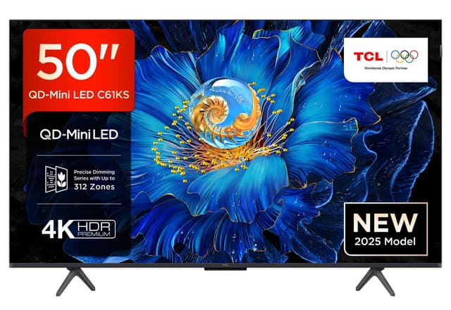 Angebot: TCL 50C61KS 50 Zoll QD-Mini LED TV 📺
