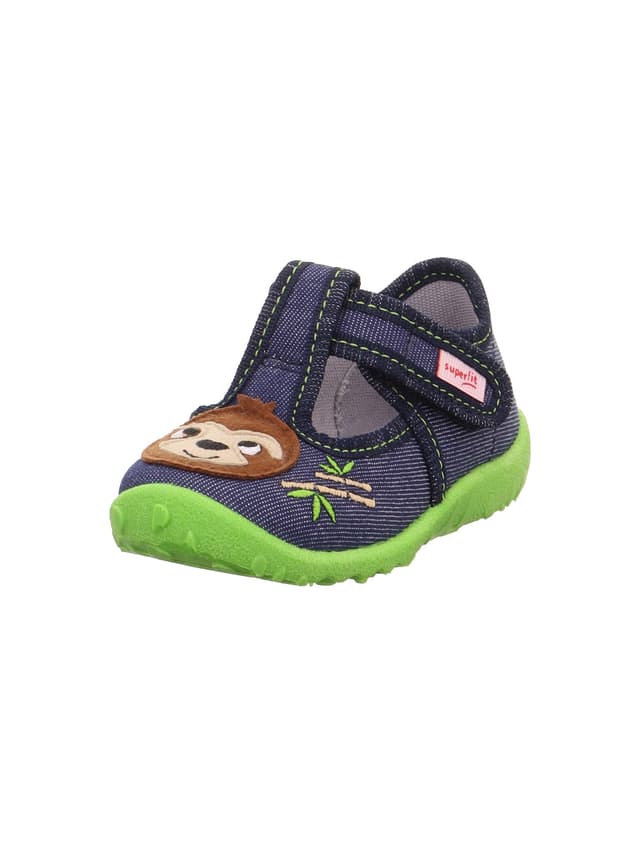 🌟 Superfit Jungen Spotty Hausschuhe 25 EU Dunkelblau 8070 🌟