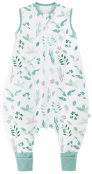 Chilsuessy Baby Sommerschlafsack mit Füßen 0.5 Tog Kleine Kinder Schlafsack mit Beinen Unwattiert 100% Baumwolle Angebot bei HelloDeals