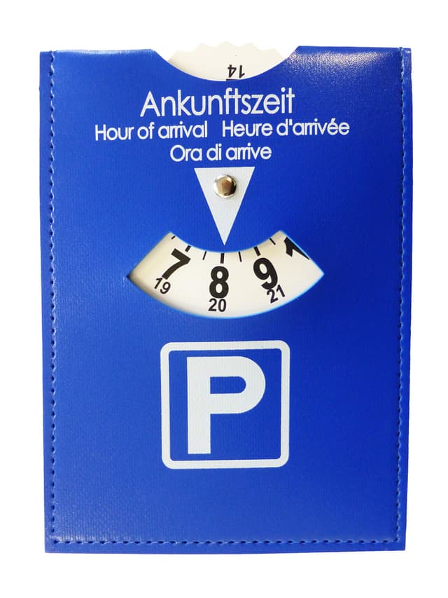 🚗 HP-Autozubehör 19941 Parkscheibe aus Kunstleder 🚗