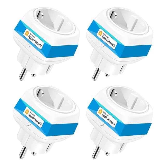 🔌🏡 Meross Mini WLAN Steckdose 4er Pack für Apple HomeKit