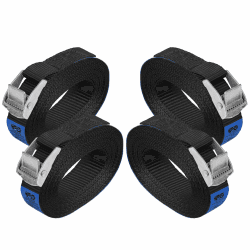 Zurrgurt Spanngurt 4er Pack 2.5 m 🌟 DIN EN 12195-2 geprüft 🌟 Angebot bei HelloDeals