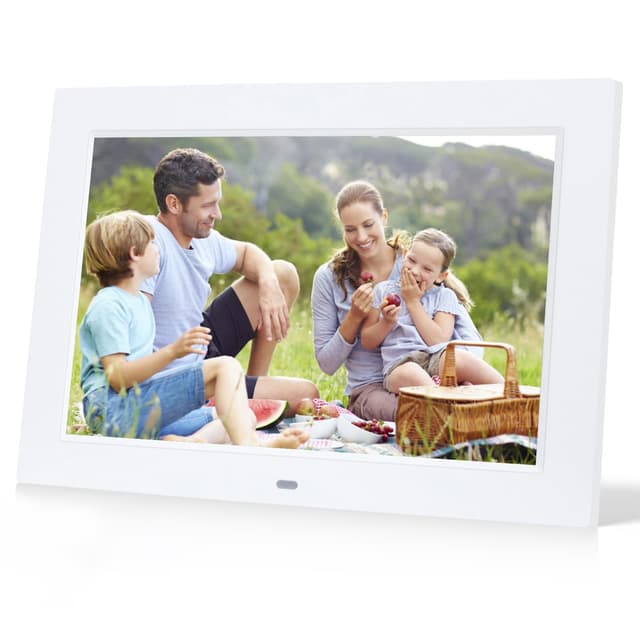 🖼️🎁 Digitaler Bilderrahmen 10.1 Zoll FHD Touchscreen - Angebot