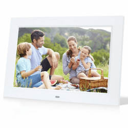 🖼️🎁 Digitaler Bilderrahmen 10.1 Zoll FHD Touchscreen - Angebot Angebot bei HelloDeals