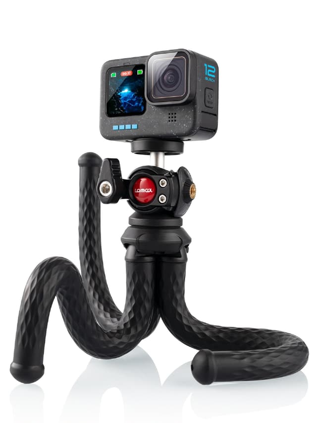 📸🦵 Lammcou Go Pro Flexibles Stativ - Perfekt für Action-Kameras Hero 13 12 11 10 9