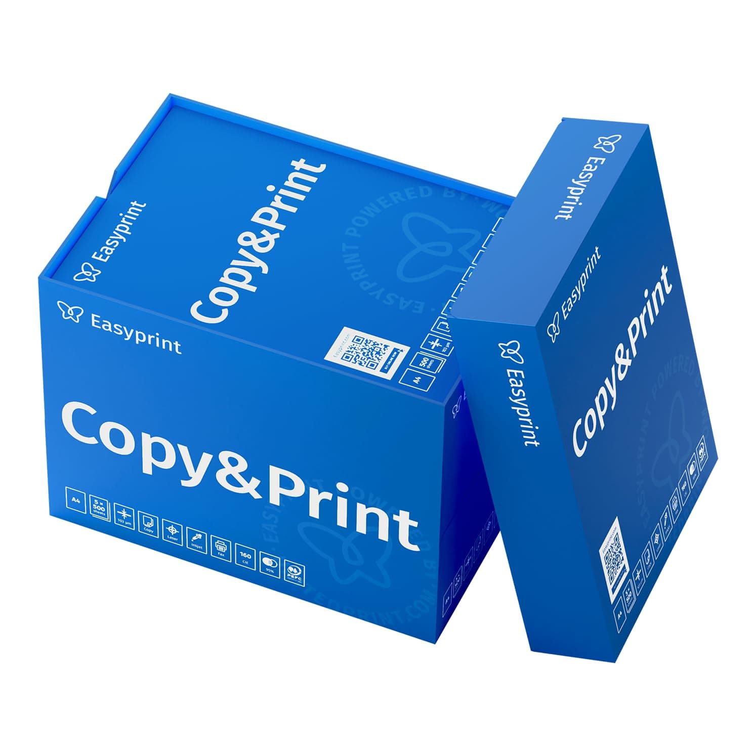 🌟 NEU! Easyprint Druckerpapier Kopierpapier 2500 Blatt 5 x 500 A4 Premium Hochweiß CIE 160 Testsieger PEFC Umweltzertifikat 🌟