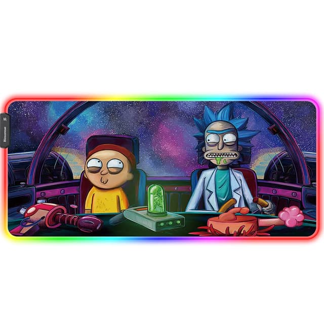 Bimormat Anime RGB Gaming Mauspad 900x400x3mm Groß Mousepad XXL 🎮