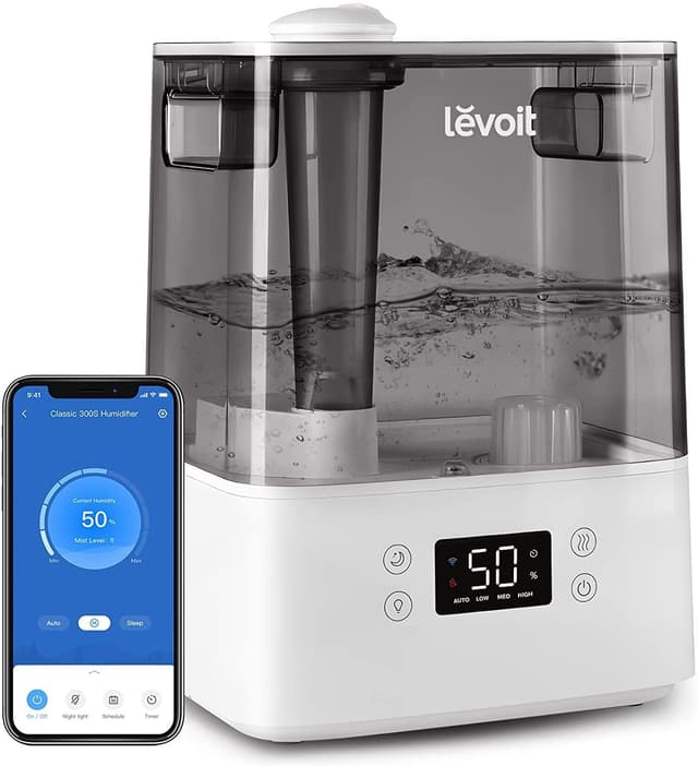 LEVOIT 6L Luftbefeuchter Top-Fill Humidifier mit WLAN & Alexa Steuerung 😍