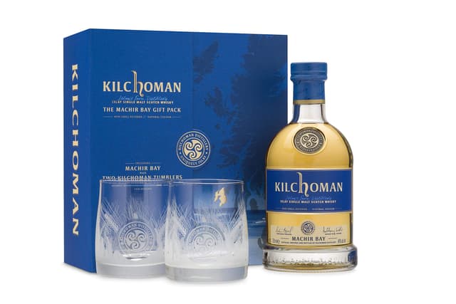 🎁 Kilchoman THE MACHIR BAY GIFT PACK 46% Vol. 0,7l 🥃