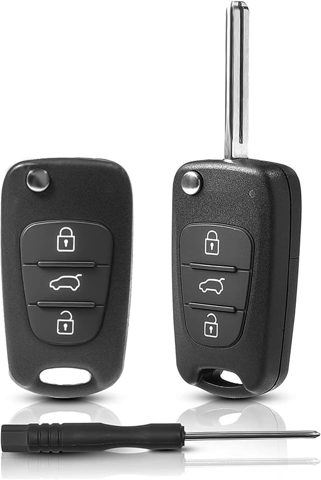 2 Stück Auto Schlüsselgehäuse für Hyundai & Kia 🚗🔑