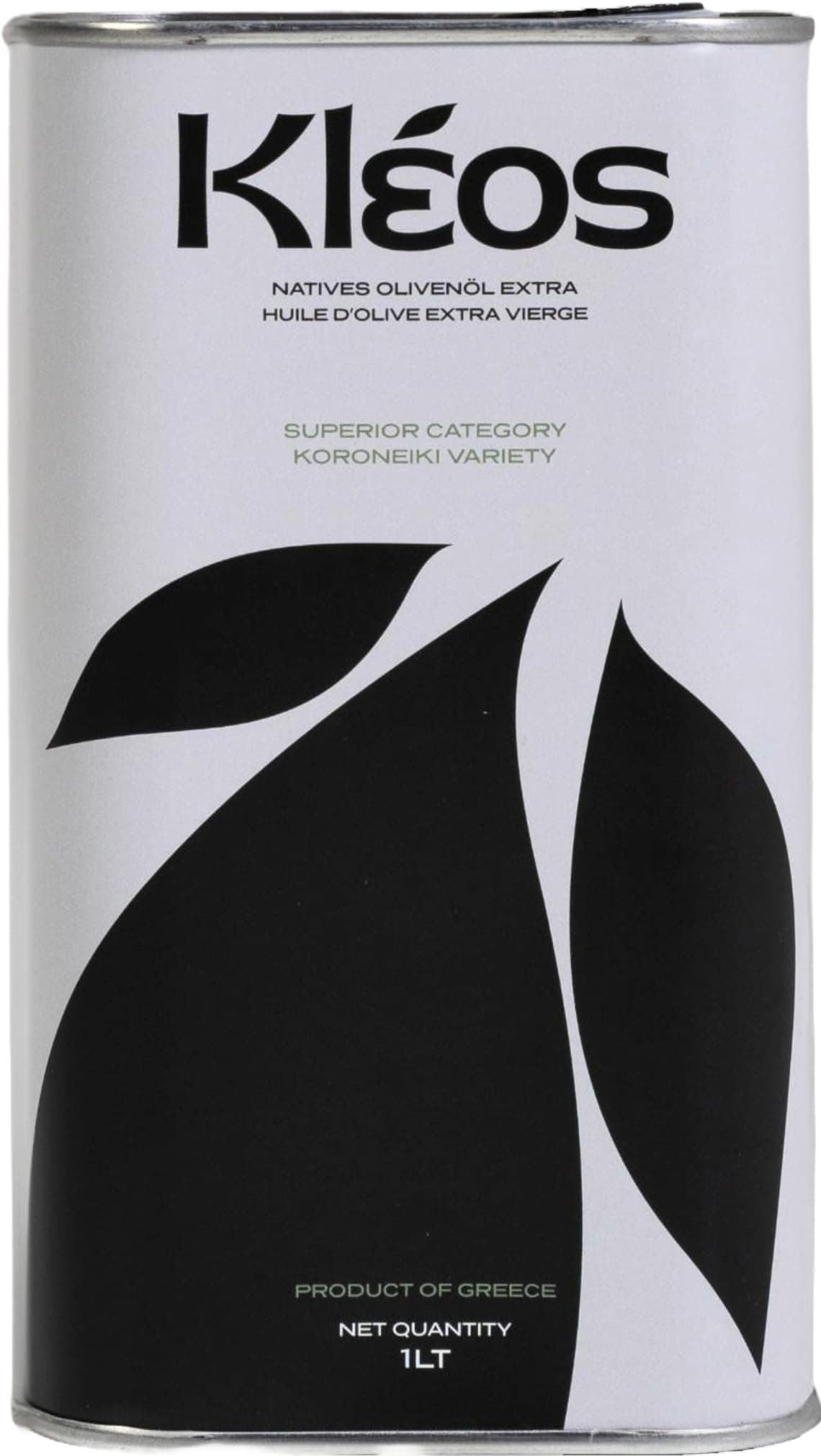 🌿🌿 Kleos Extra Natives Olivenöl 1 Liter 🌿🌿 - Ernte 2024-25 - Kaltgepresst aus Griechenland - Premium Qualität - 1l