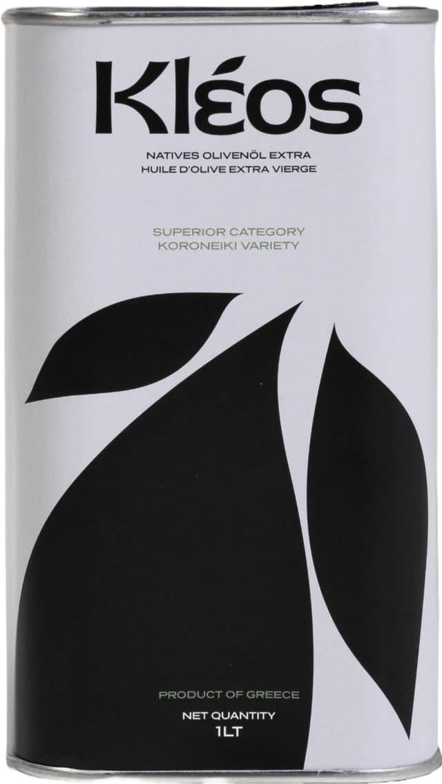 🌿🌿 Kleos Extra Natives Olivenöl 1 Liter 🌿🌿 - Ernte 2024-25 - Kaltgepresst aus Griechenland - Premium Qualität - 1l