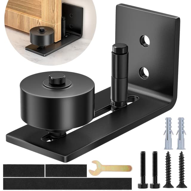 VIGRUE Bodenführung Schiebetür 1 PCS 🏡 Rollenführung mit Schrauben