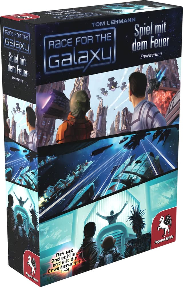 🚀 Angebot: Pegasus Spiele 53023G - Race for the Galaxy Erweiterung 1-3 Bundle 🌌