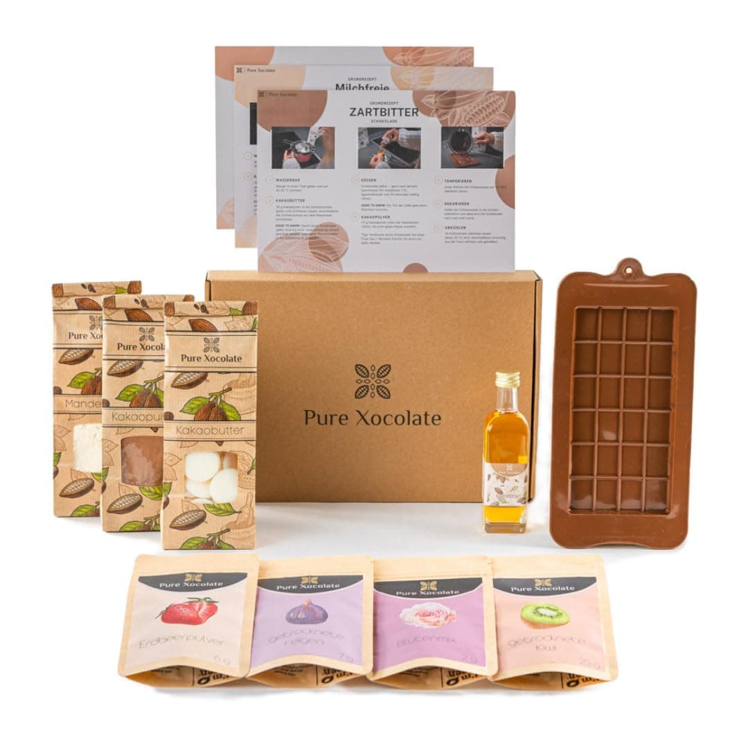 Pure Xocolate DIY-Schoko-Kit - Schokolade selber machen 🍫