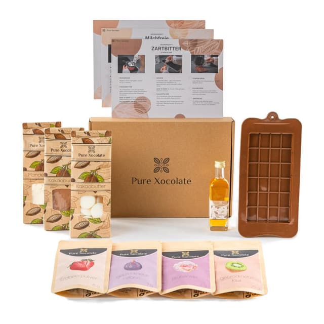 Pure Xocolate DIY-Schoko-Kit - Schokolade selber machen 🍫