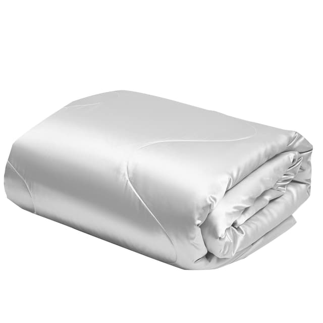 YASMENG Satin Bettdecke 155x220 Weiß Sommerdecke 200 GSM 😍🌟