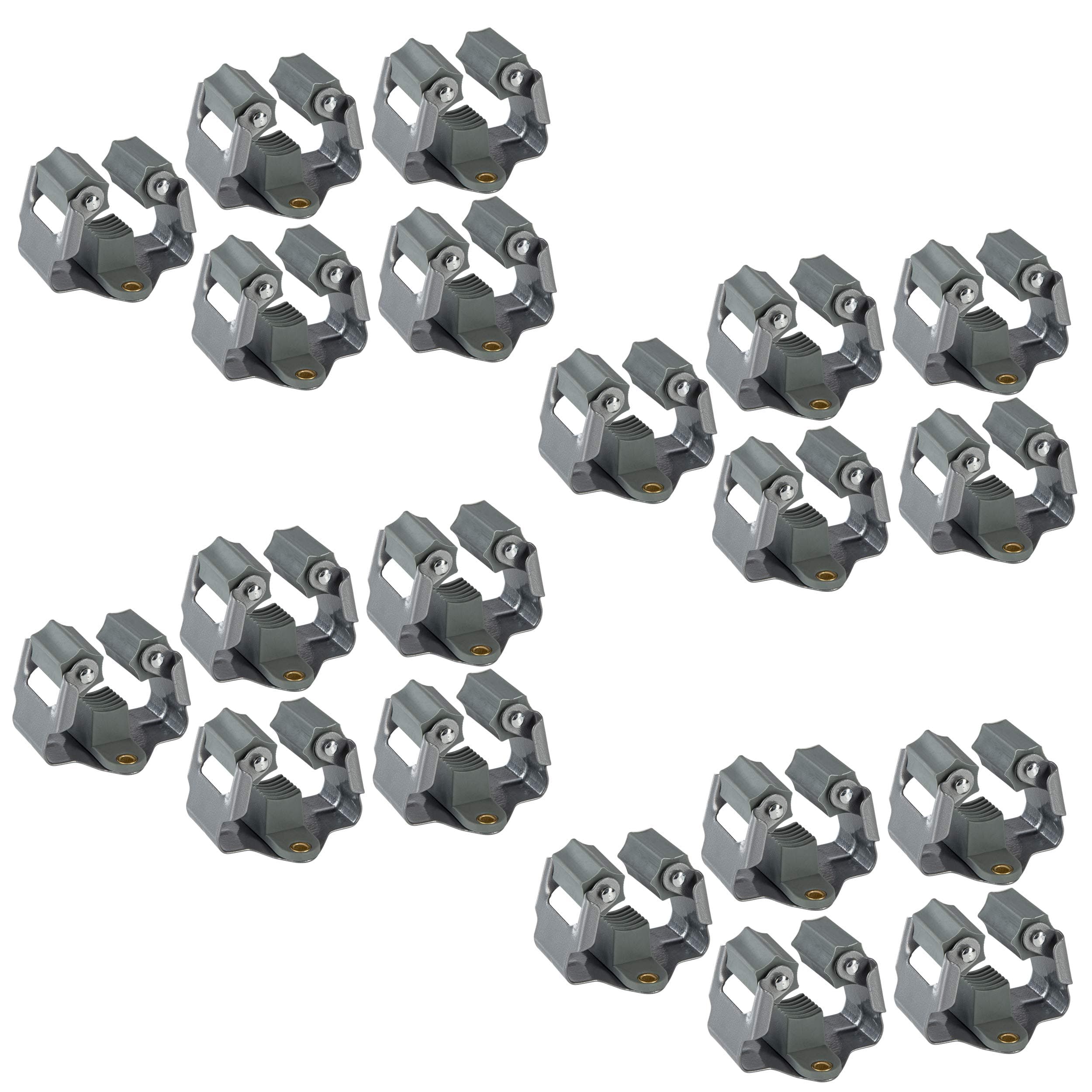 🛠️🧤 ONVAYA Gerätehalter Klemmfix 20er Set | Werkzeughalterleiste | Besenhalter | inkl. Arbeitshandschuhe