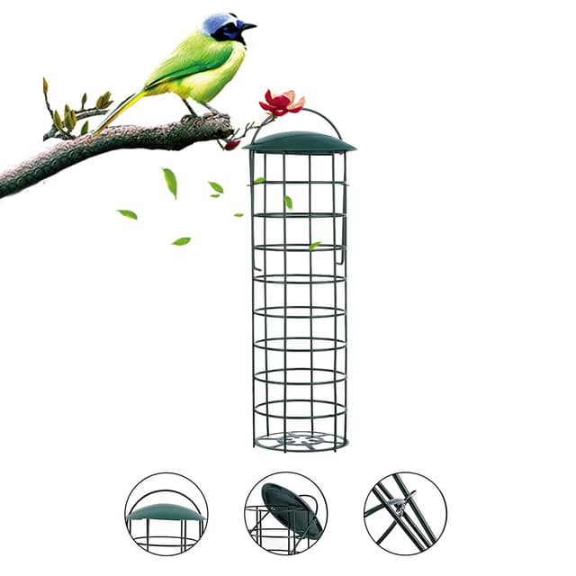 Aufhängen Vogelfutterstation 🐦 Meisenknödelhalter zum Aufhängen