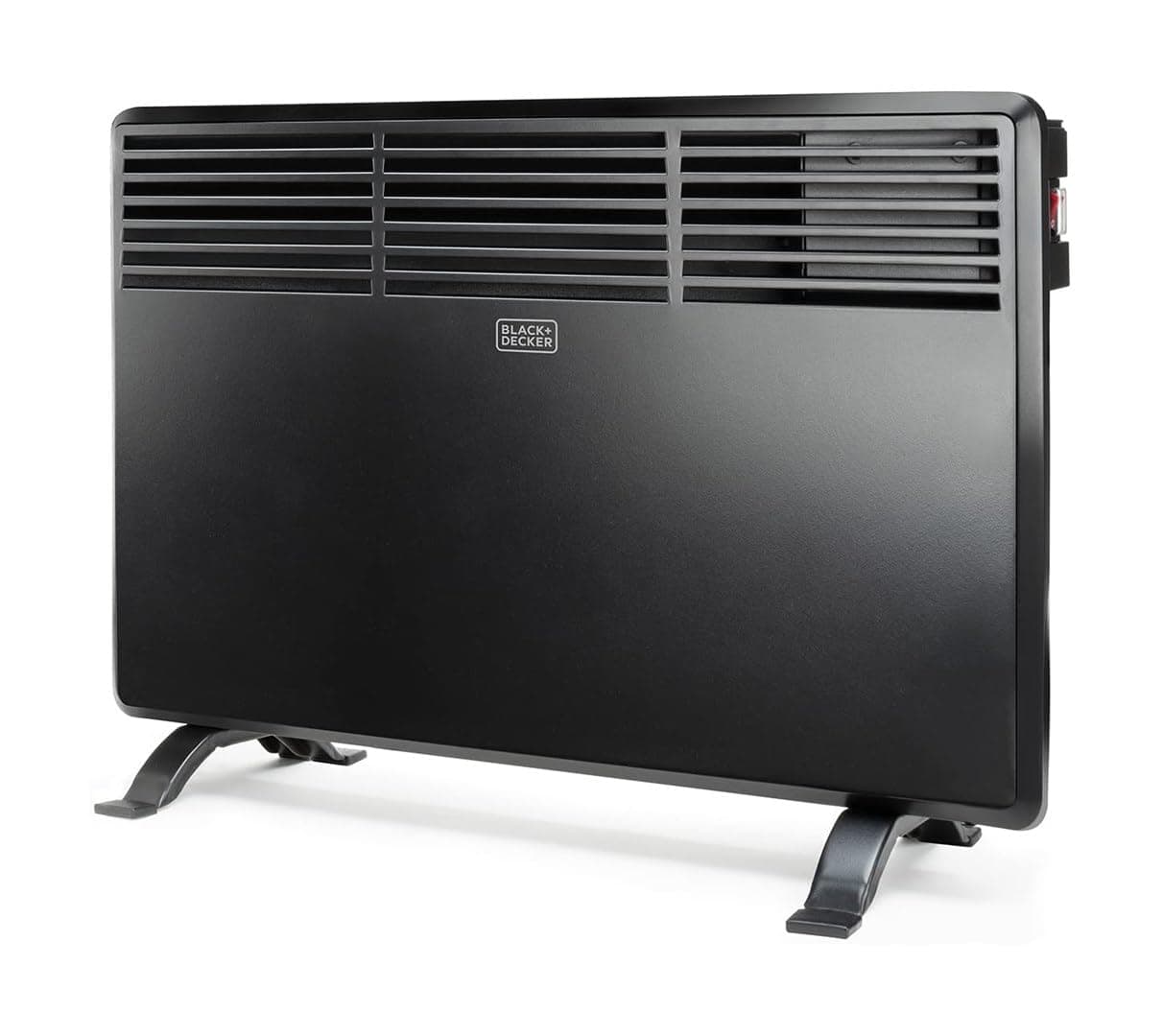 BLACK+DECKER Konvektorheizung BXCSH1200E 1.200W Schwarz | Programmierbar | Für Badezimmer geeignet