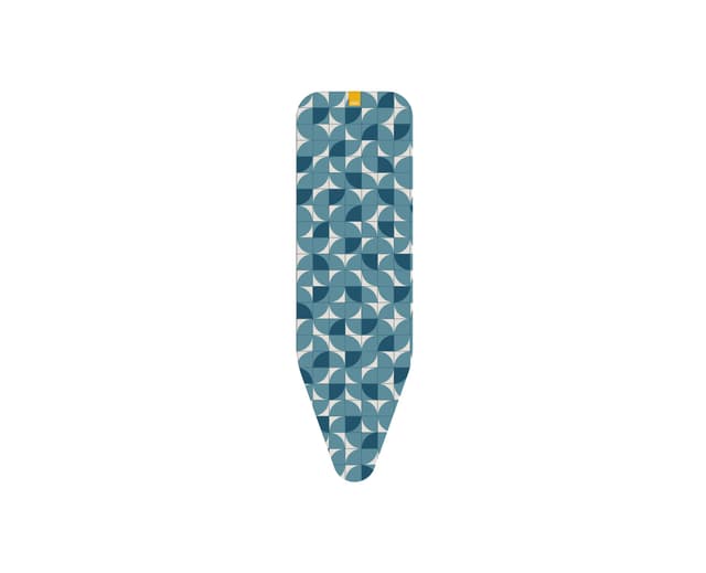 🌟 Super Angebot! Joseph Joseph Flexa - Elastischer Ersatz-Bügeltischbezug 124 cm - Mosaik Blau Blue M
