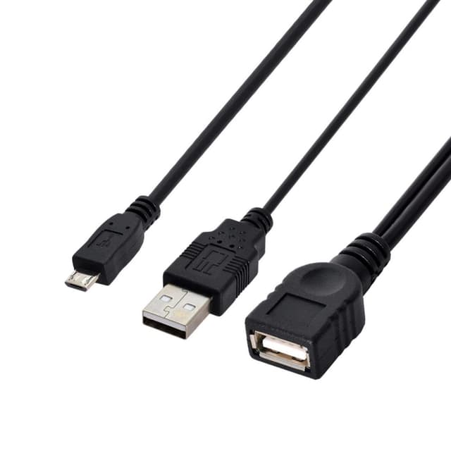 🔌📱 chenyang USB 2.0 auf Micro USB OTG Kabel mit USB Stromversorgungsanschluss