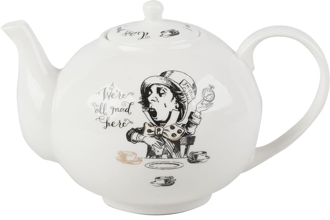 V&A Alice im Wunderland Teekanne in Geschenkbox 🍵💫