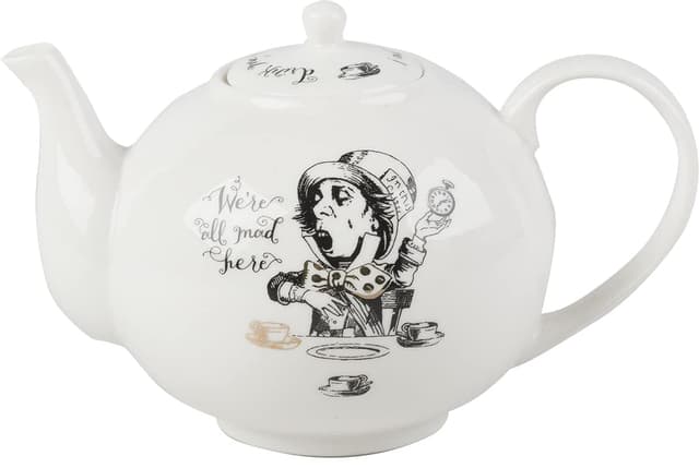 V&A Alice im Wunderland Teekanne in Geschenkbox 🍵💫