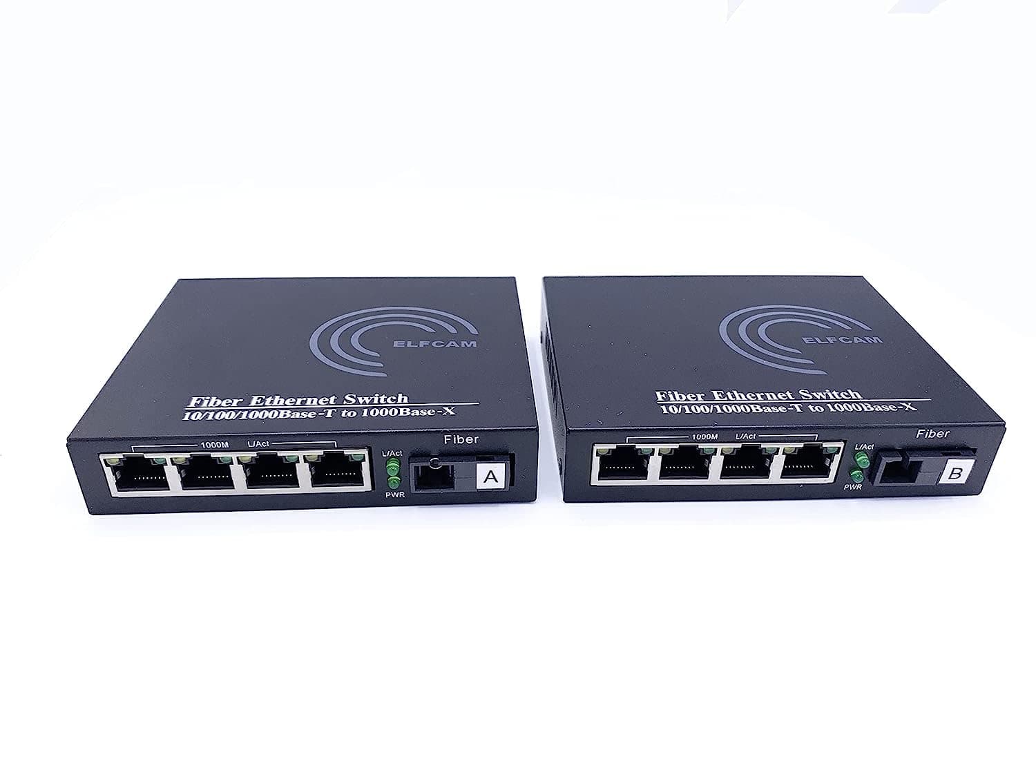 Elfcam® - Gigabit Ethernet LWL Medienkonverter 🚀🔌