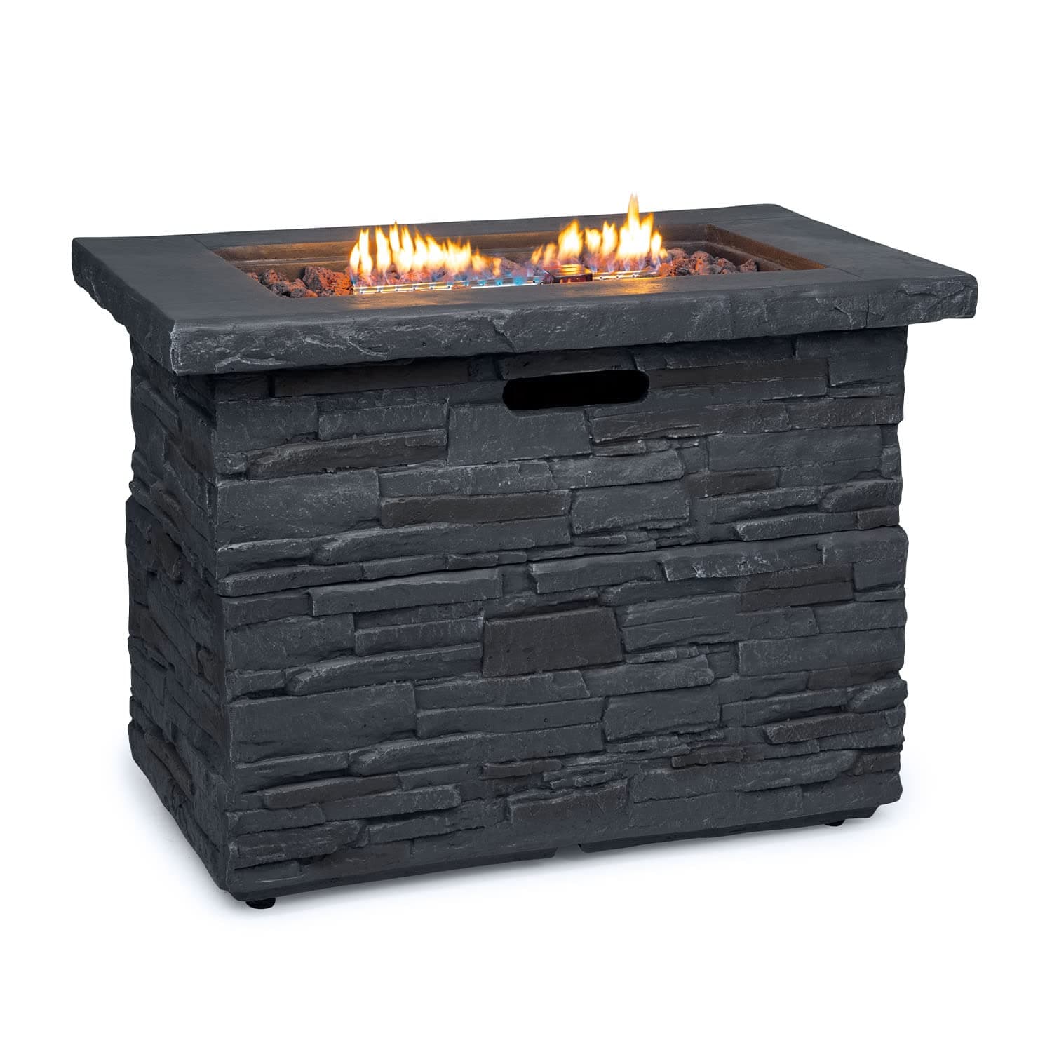 Blumfeldt Anafi Gas-Feuerstelle | Heizstrahler Gas mit 40.000BTU/13kW 🔥🌿