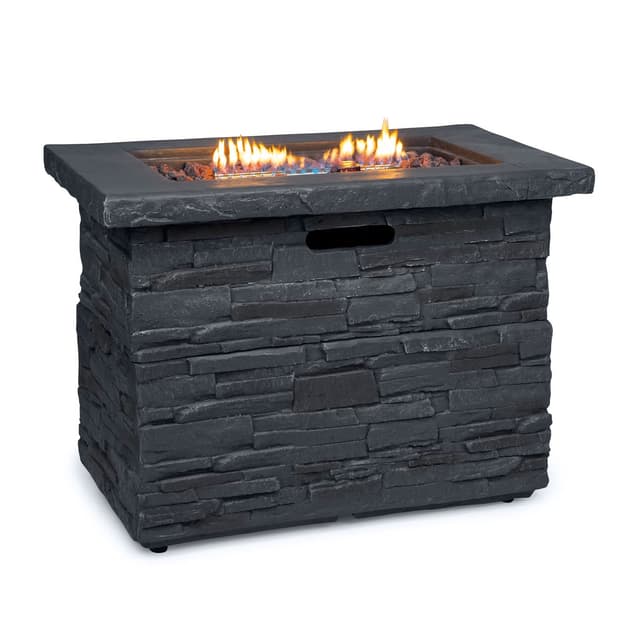 Blumfeldt Anafi Gas-Feuerstelle | Heizstrahler Gas mit 40.000BTU/13kW 🔥🌿