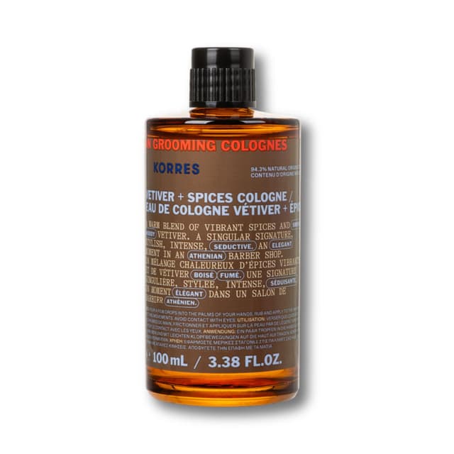 🌟 KORRES ATHENIAN GROOMING Eau de Cologne mit Vetiver & würzigen Noten 🌟