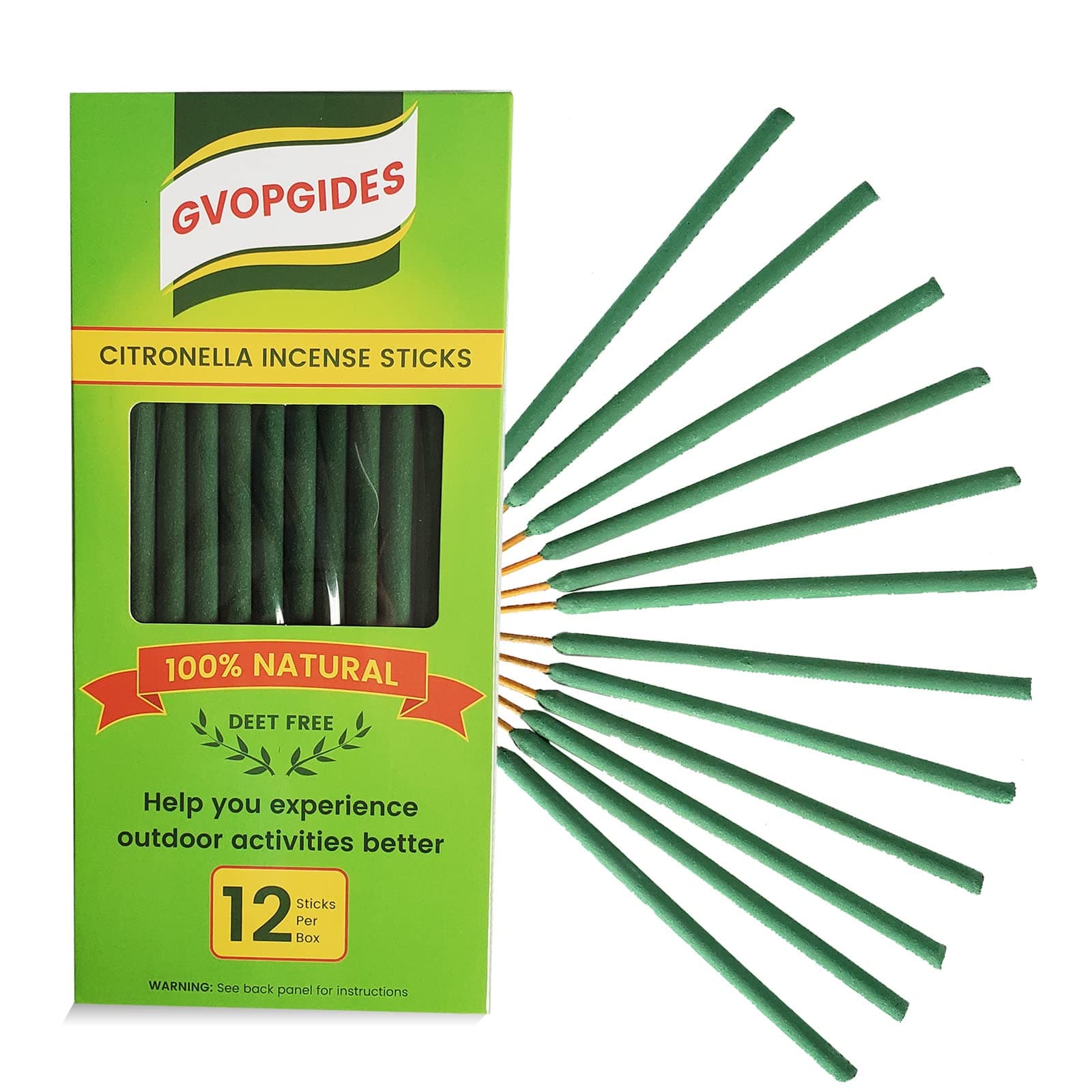 Angebot: GVOPGIDES Große Citronella Räucherstäbchen 🌿🔥