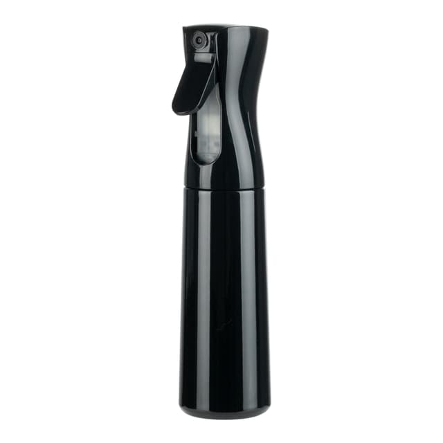 🌿 Uervoton Sprühflasche für Haarspray | Kontinuierliche Wassernebel-Sprühflasche 300ml Schwarz 🌿