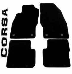 🚗 AUTOTEPPICH-STYLERS Q100+ Fußmatten Set für Opel Corsa D + E 2006-2019 🚗 Angebot bei HelloDeals