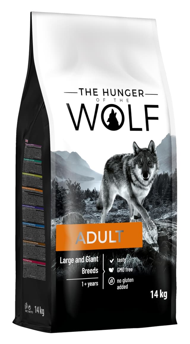 🐺🐾 Super Angebot! Groß und sehr groß Hundefutter - 14 kg (1er Pack) 🐾🐺