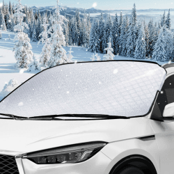 🚗🌨️ Wuiil Windschutzscheibenabdeckung | Auto Scheibenabdeckung Winterschutz 🌨️🚗 Angebot bei HelloDeals