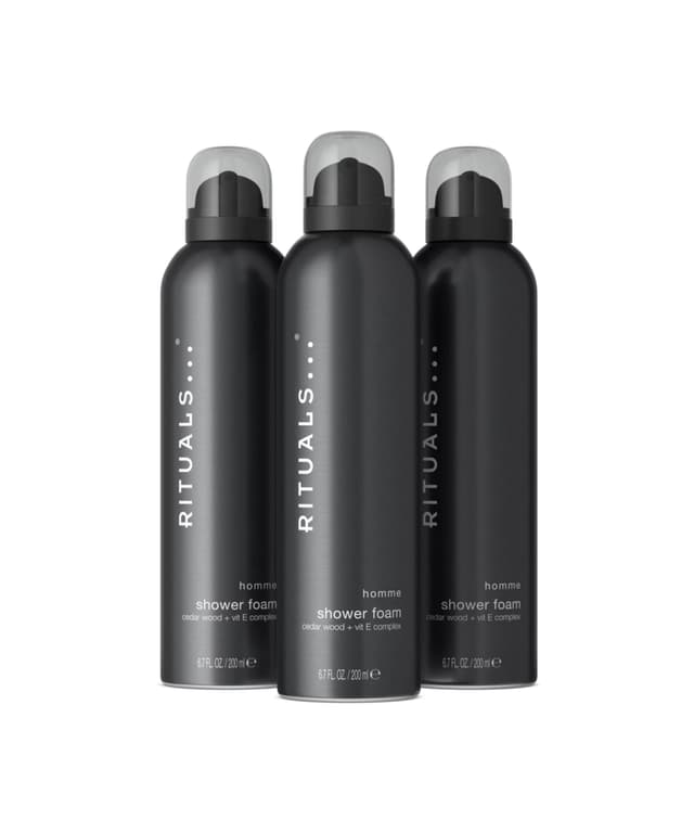 RITUALS Homme Vorteilspack mit 3 x Duschschaum 🚿🌿