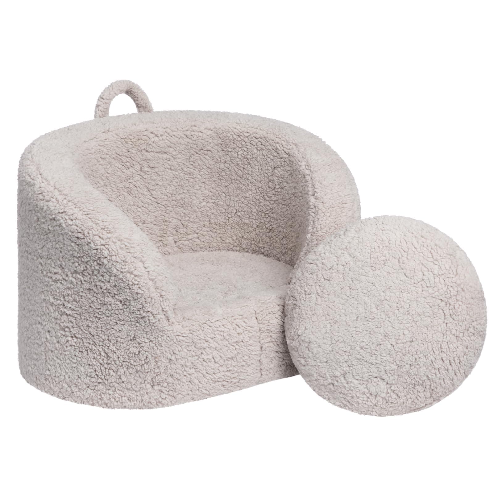 BEJOY Kindersofa mit runden Kissen für Jungen und Mädchen 💺👦👧