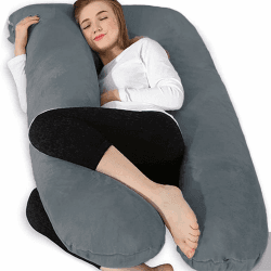 🤰🌙 Chilling Home Schwangerschaftskissen U-Form | Seitenschläferkissen für Frauen und Schwangere Angebot bei HelloDeals